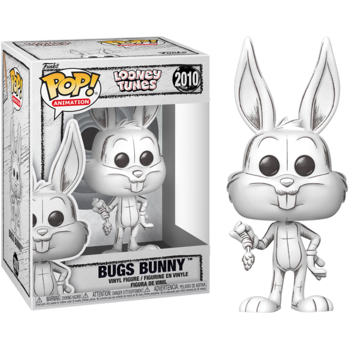 Funko Pop! Looney Tunes: Sketched - Bugs, Daffy, Porky, Tasmanian Devil, and Sylvester & Tweety - Bundle (Set of 5)