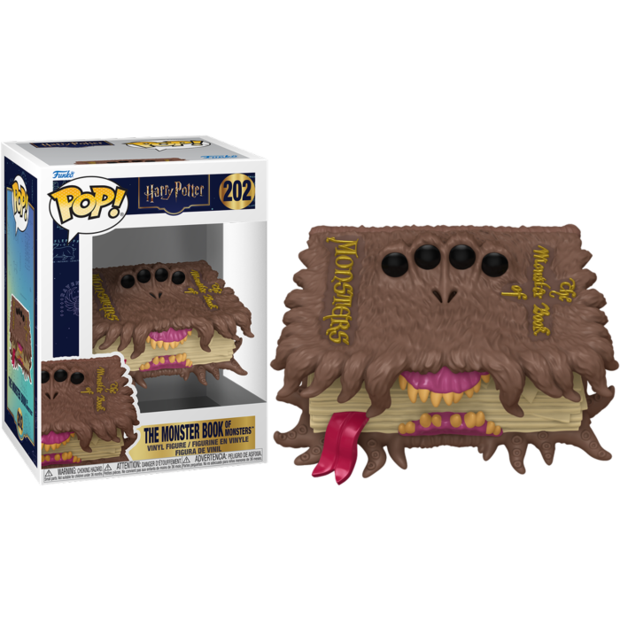 Funko Pop! Harry Potter and the Prisoner of Azkaban - The Monster Book of Monsters #202