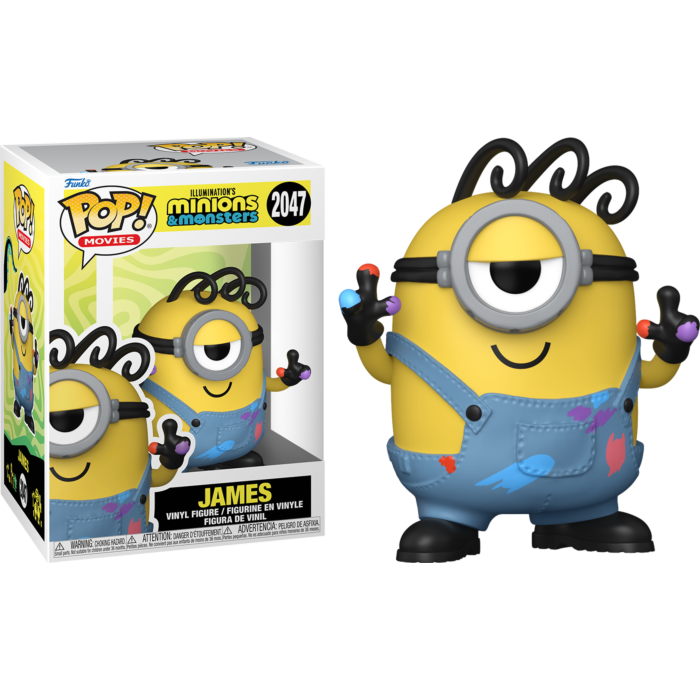 Funko Pop! Minions & Monsters - James #2047 - Real Pop Mania