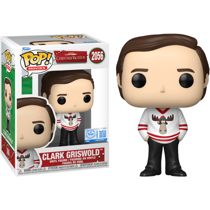 Funko Pop! National Lampoon's Christmas Vacation - Clark Griswold (Jersey) #2056 - Real Pop Mania