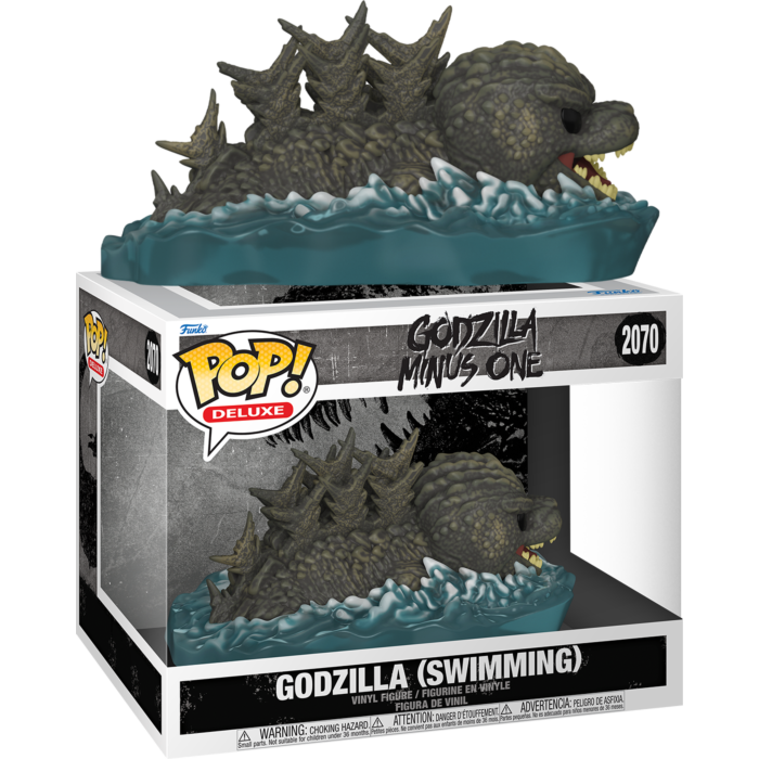Funko Pop! Deluxe - Godzilla Minus One (2023) - Godzilla (Swimming) #2070 - Real Pop Mania