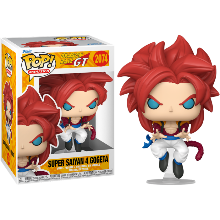 Funko Pop! Dragon Ball: GT - Super Saiyan 4 Gogeta #2074 - Chase Chance