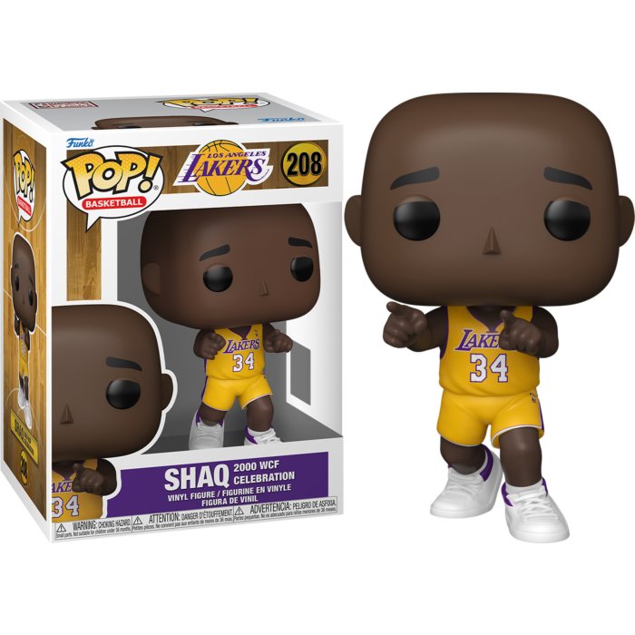Funko Pop! NBA Basketball - Shaq 2000 WCF Celebration (Los Angeles Lakers) #208