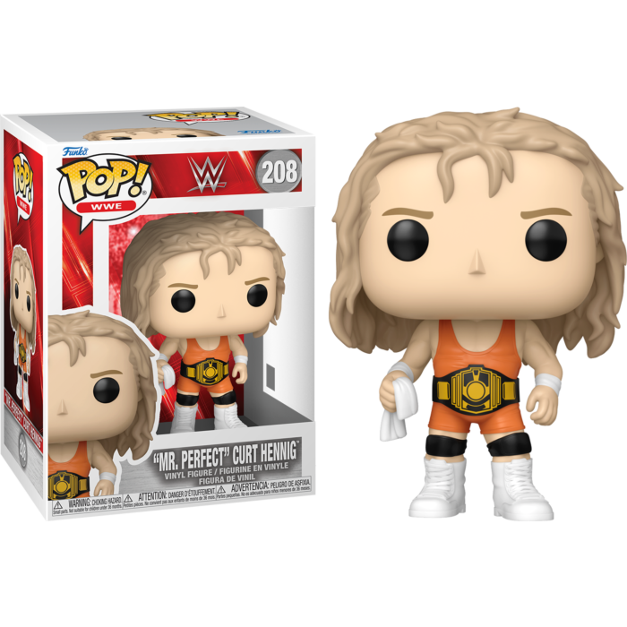 Funko Pop! WWE - Mr Perfect Curt Hennig #208 - Real Pop Mania