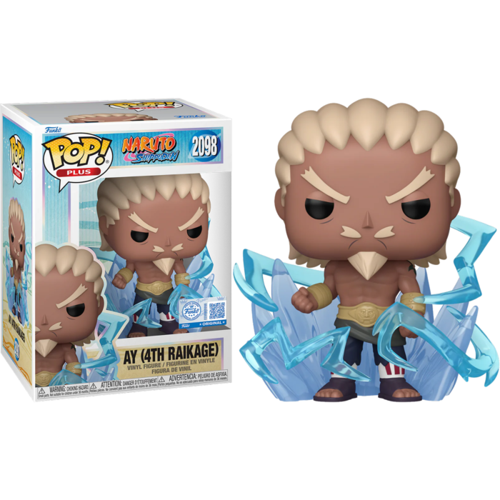 Funko Pop! Naruto: Shippuden - Ay (4th Raikage) Glow in the Dark #2098 - Chase Chance
