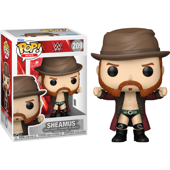 Funko Pop! WWE - Sheamus #209 - Real Pop Mania