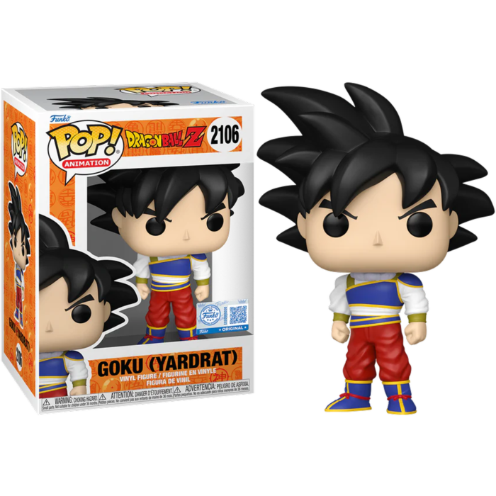 Funko Pop! Dragon Ball Z - Goku (Yardrat) #2106 - Chase Chance