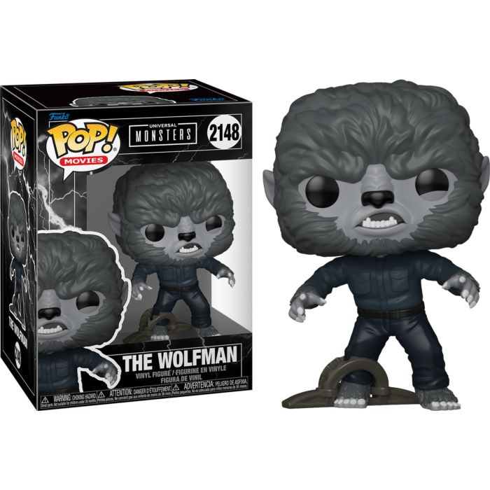 Funko Pop! Universal Monsters - The Wolfman in Trap #2148