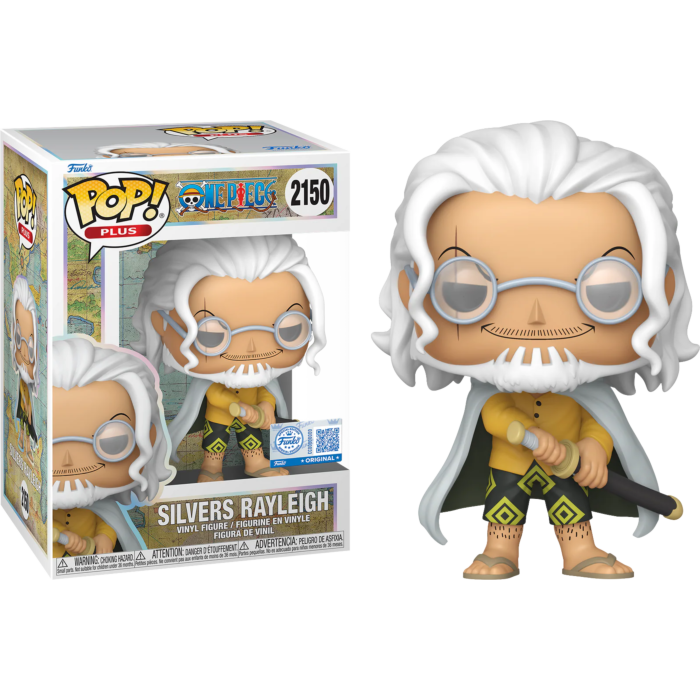 Funko Pop! Plus - One Piece - Silvers Rayleigh #2150 - Chase Chance