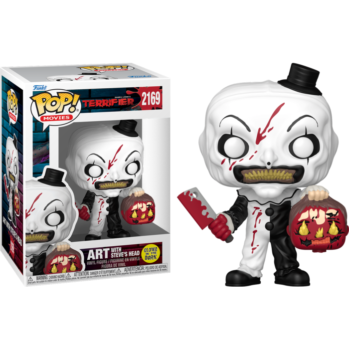 Funko Pop! Terrifier - Art with Steve's Head Glow in the Dark #2169