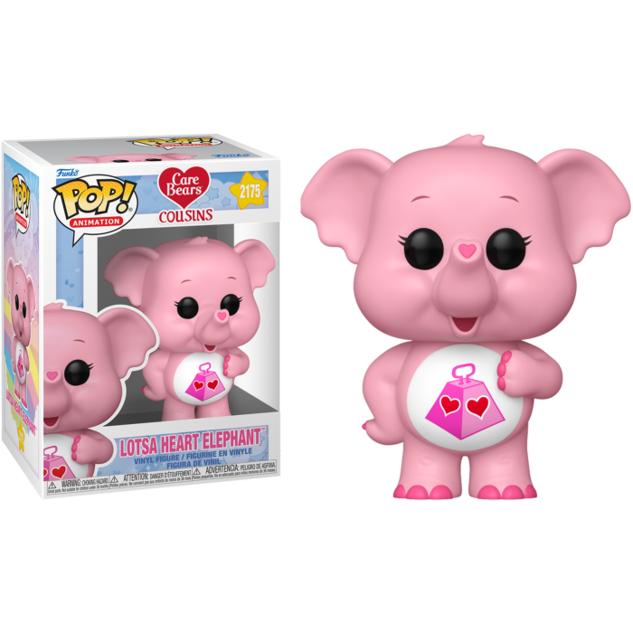 Funko Pop! Care Bears Cousins - Lotsa Heart Elephant #2175 - Real Pop Mania