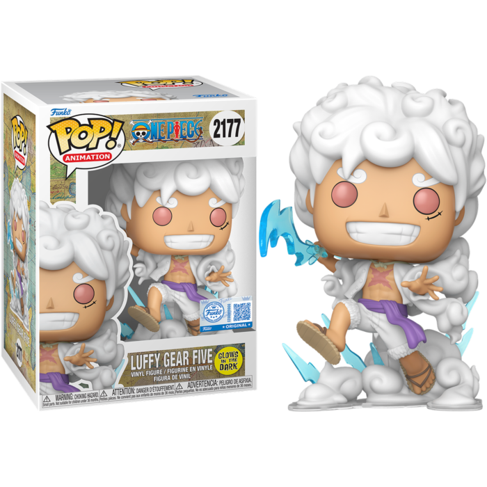 Funko Pop! One Piece - Luffy Gear Five Glow in the Dark #2177