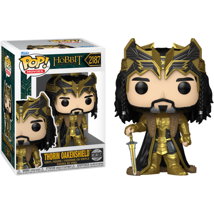 Funko Pop! The Hobbit - Thorin Oakenshield Metallic #2187