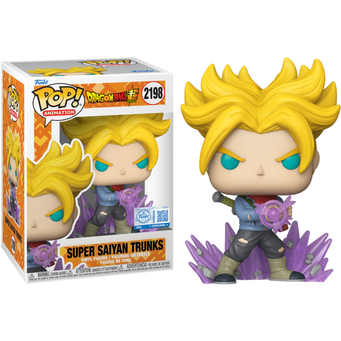 Funko Pop! Dragon Ball Super - Super Saiyan Trunks #2198 - Chase Chanc