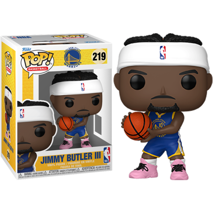 Funko Pop! NBA Basketball - Jimmy Butler III Golden State Warriors (2025 Icon Edition Uniform) #219