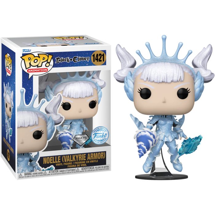 Funko Pop! Black Clover - Noelle in Valkyrie Armour Diamond Glitter #1421