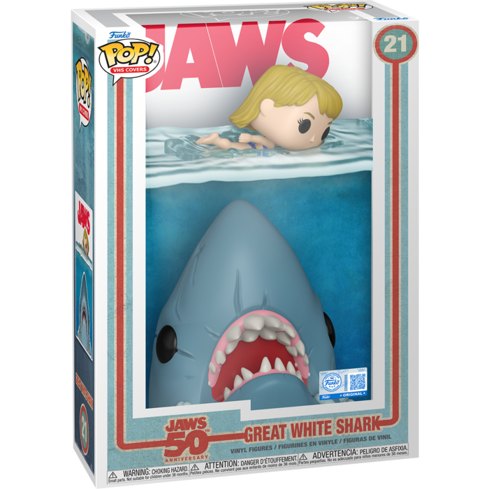 Funko Pop! VHS Covers - Jaws - Great White Shark #21