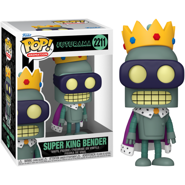 Funko Pop! Futurama - Super King Bender #2211