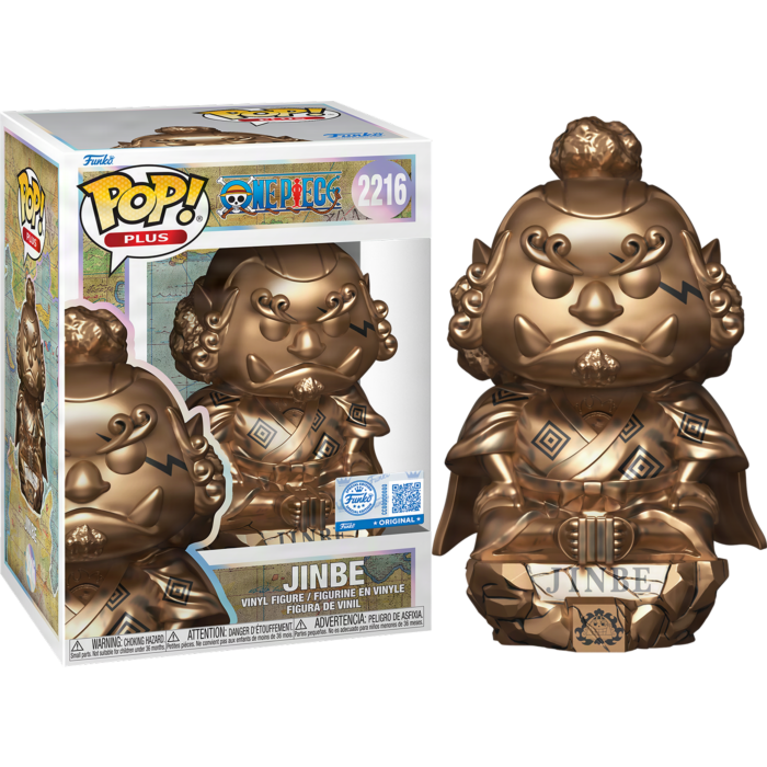 Funko Pop! Plus - One Piece - Jinbe Bronze Statue 25th Anniversary #2216