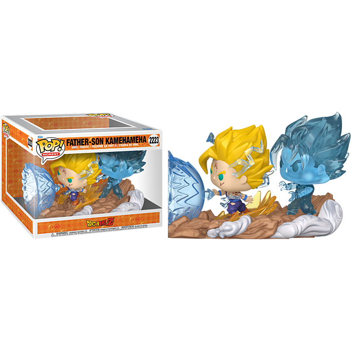 Funko Pop! Moment - Dragon Ball Z - Father-Son Kamehameha Build-A-Scene #2223