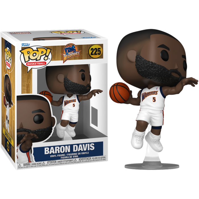 Funko Pop! NBA Basketball: Legends - Baron Davis Golden State Warriors