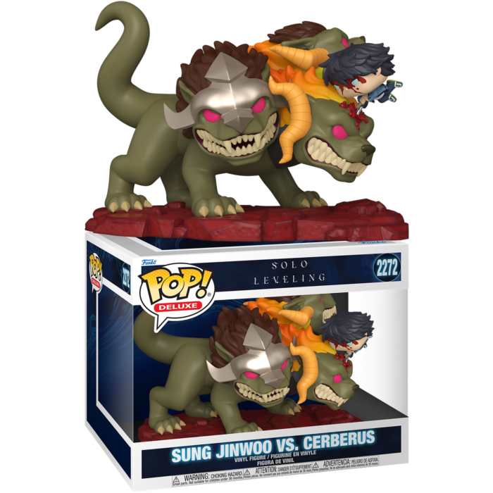 Funko Pop! Deluxe - Solo Leveling - Sung Jinwoo vs Cerberus #2272