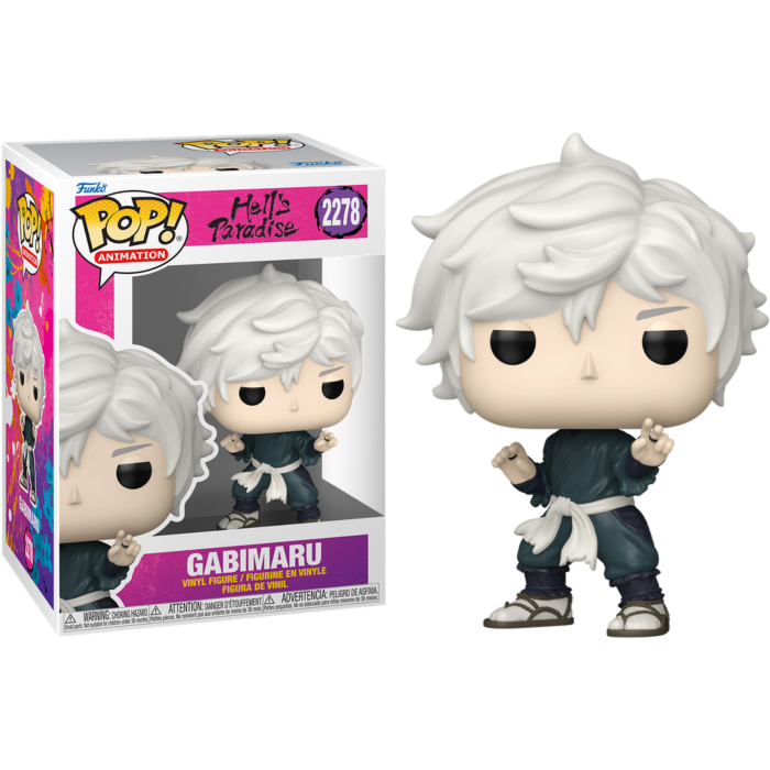 Funko Pop! Hell's Paradise - Chobe, Gabimaru, Sagiri, Toma & Yuzuriha - Bundle (Set of 5) - Real Pop Mania