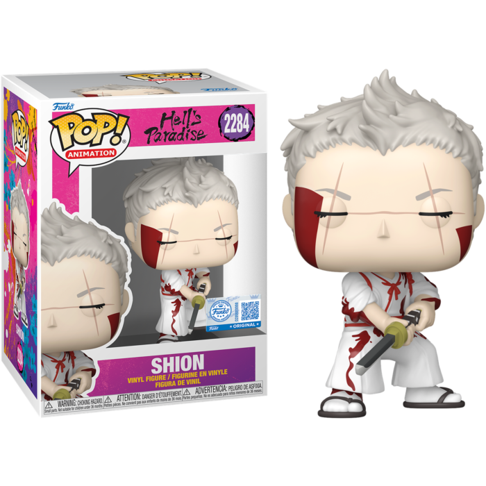 Funko Pop! Hell's Paradise - Shion (Bloody) #2284 - Real Pop Mania