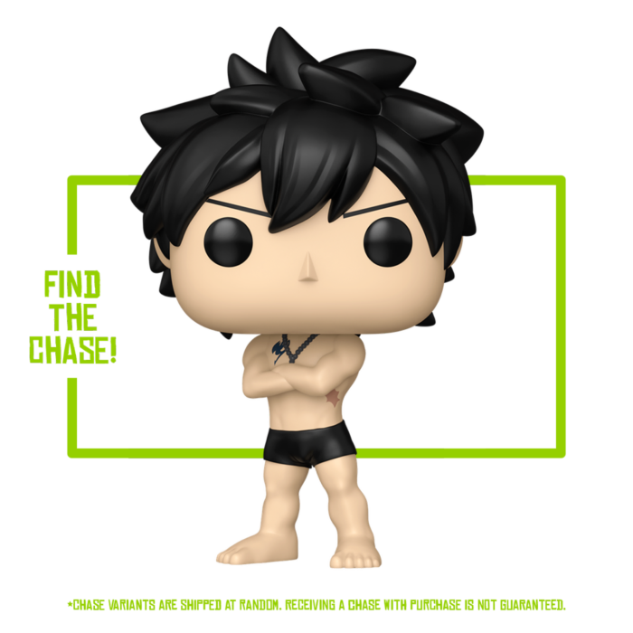 Funko Pop! Fairy Tail: 100 Year Quest - Gray #2287 - Chase Chance - Real Pop Mania