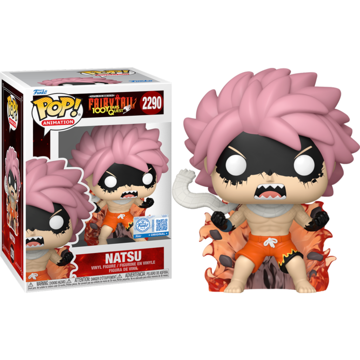 Funko Pop! Fairy Tail: 100 Year Quest #2290 (+ Box of 3 Mystery Exclusive) - Real Pop Mania