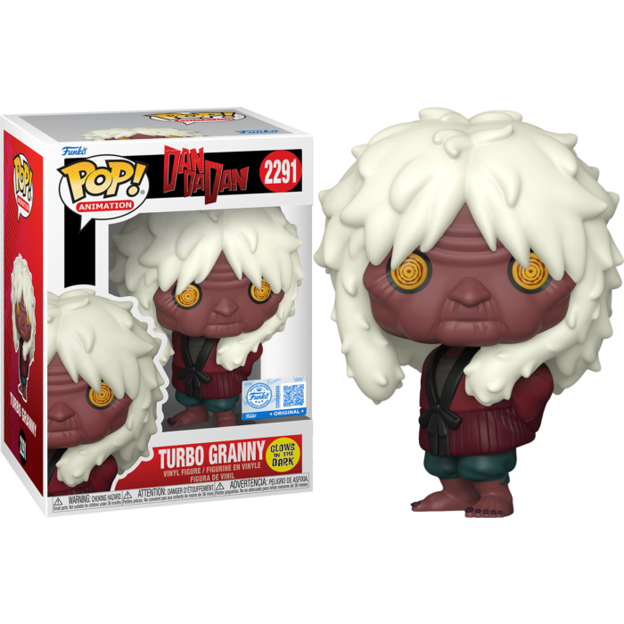 Funko Pop! Dan Da Dan - Turbo Granny Glow in the Dark #2291 - Real Pop Mania