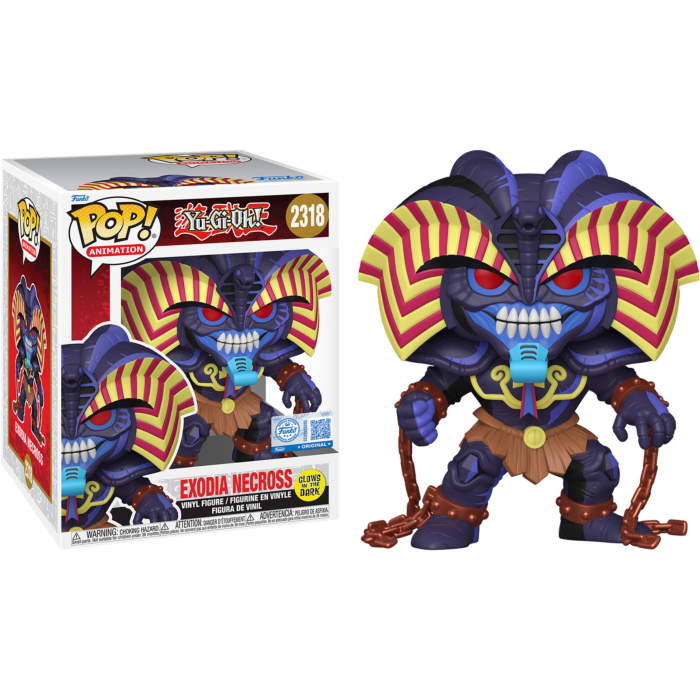 Funko Pop! Yu-Gi-Oh! - Exodia Necross Glow in the Dark Super Sized 6" #2318 - Real Pop Mania