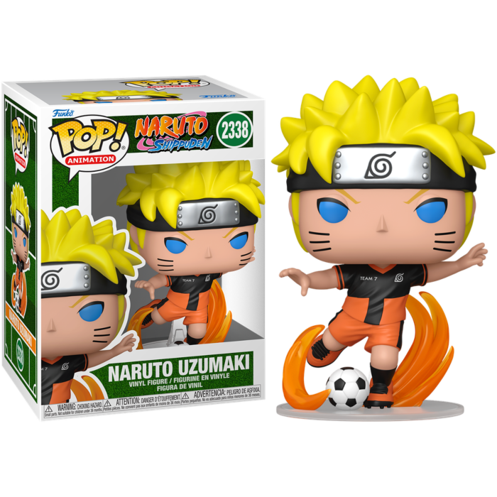 Funko Pop! Naruto: Shippuden - Naruto Uzumaki (Soccer) #2338 - Real Pop Mania