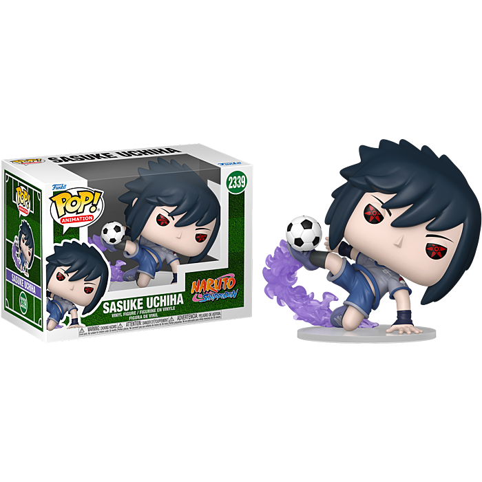 Funko Pop! Naruto: Shippuden - Sasuke Uchiha (Soccer) #2339 - Real Pop Mania