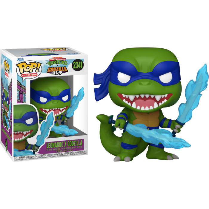 Funko Pop! Godzilla x Teenage Mutant Ninja Turtles - Leonardo x Godzil