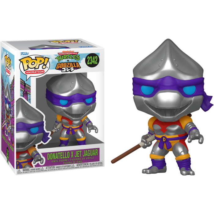 Funko Pop! Godzilla x Teenage Mutant Ninja Turtles - Donatello x Jet Jaguar #2342 - Real Pop Mania