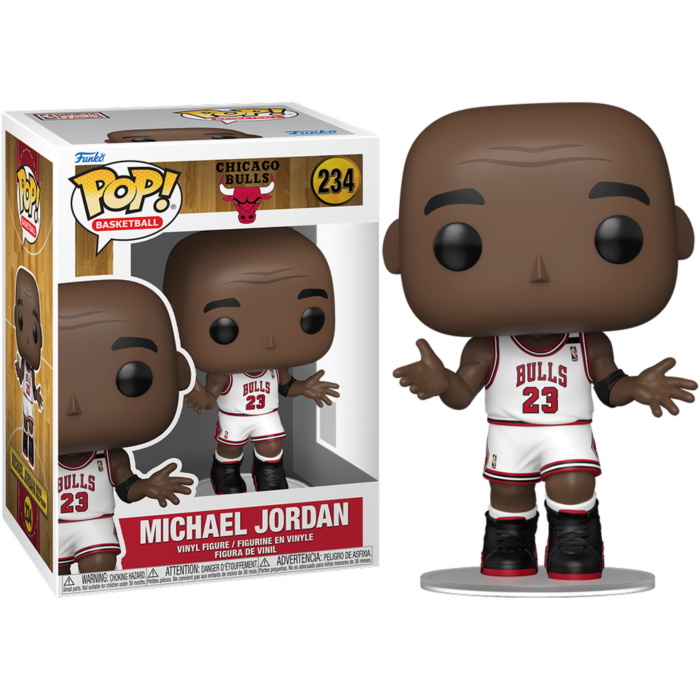 Funko Pop! NBA Basketball - Michael Jordan (Shrug) Chicago Bulls #234 - Real Pop Mania