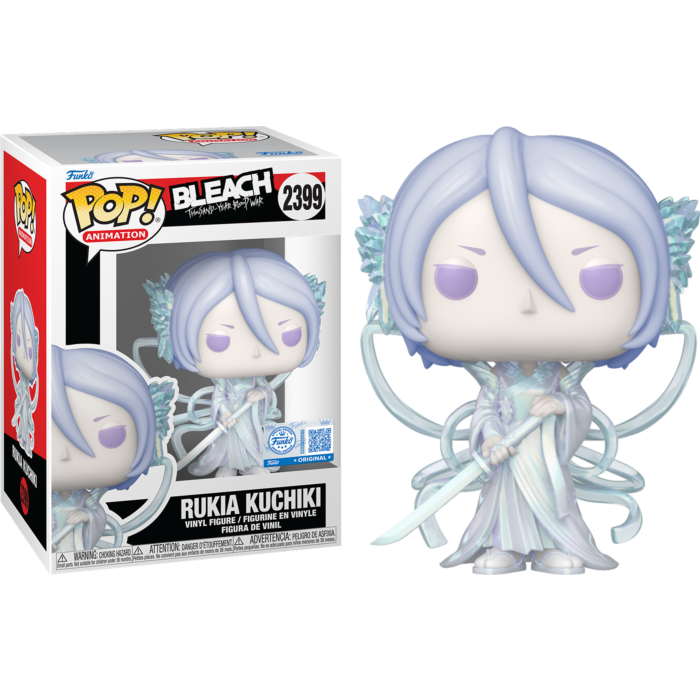 Funko Pop! Bleach: Thousand-Year Blood War - Rukia Kuchiki (Bankai) #2399 (+ Box of 3 Mystery Exclusive)