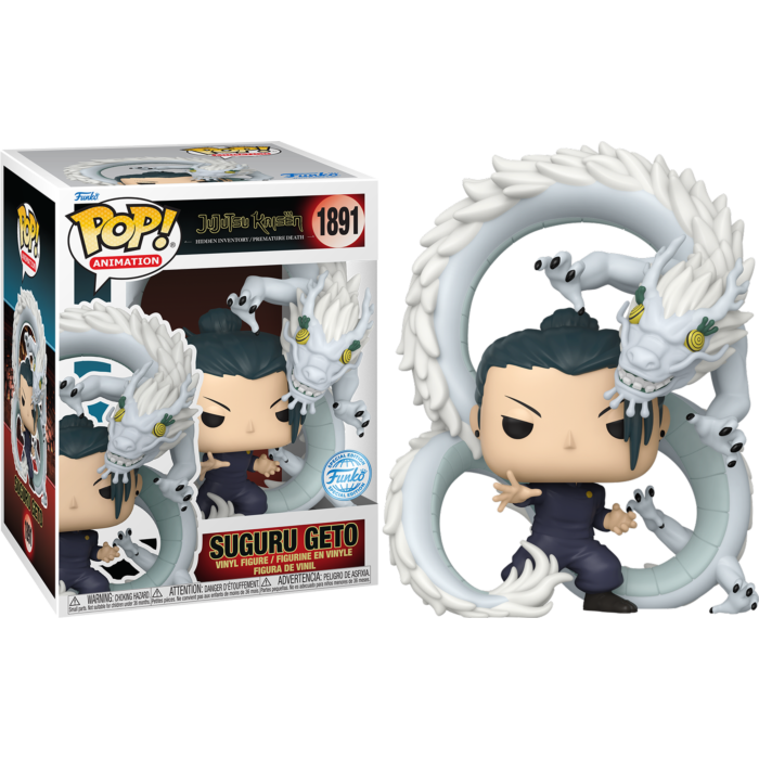 Funko Pop! Premium - Jujutsu Kaisen - Suguru Geto with Dragon #1891