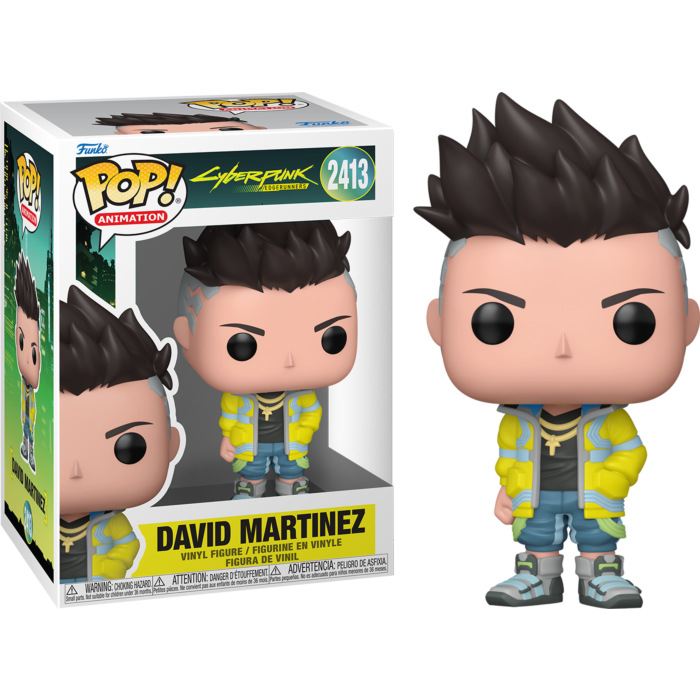 Funko Pop! Cyberpunk: Edgerunners - David Martinez #2413 - Real Pop Mania