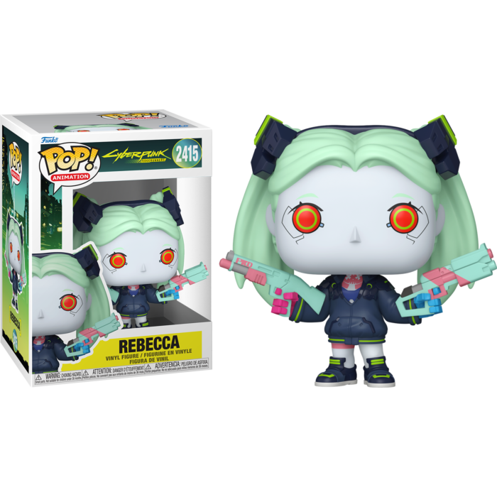 Funko Pop! Cyberpunk: Edgerunners - Rebecca #2415 - Real Pop Mania