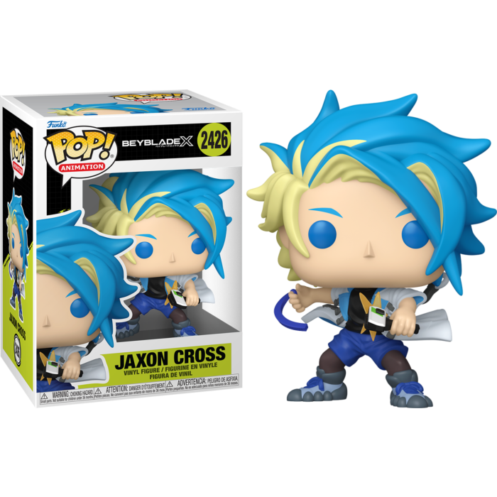 Funko Pop! Beyblade X - Jaxon Cross, Multi Nana-Iro & Robin Kazami - Bundle (Set of 3) - Real Pop Mania