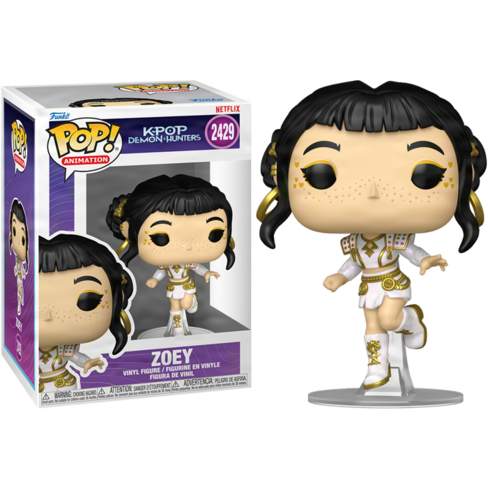 Funko Pop! K-Pop Demon Hunters - Bobby, Rumi, Mira & Zoey Bundle (Set of 4) - Real Pop Mania