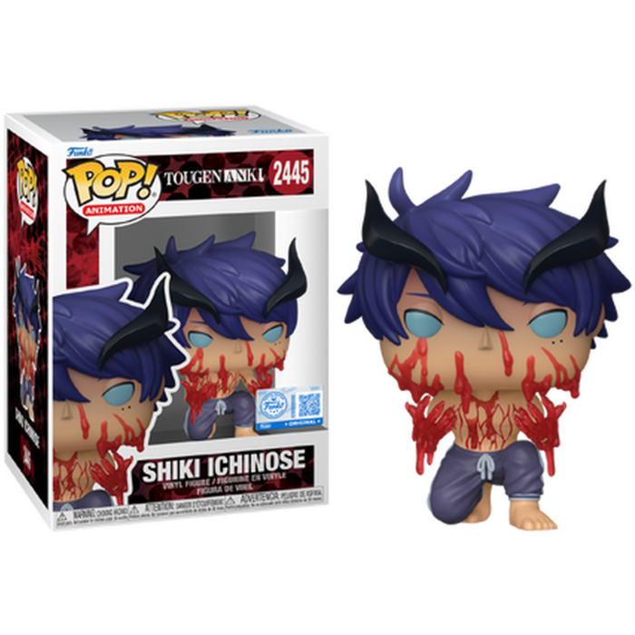 Funko Pop! Tougen Anki - Shiki Ichinose (Bloody) #2445 (+ Box of 3 Mystery Exclusive)