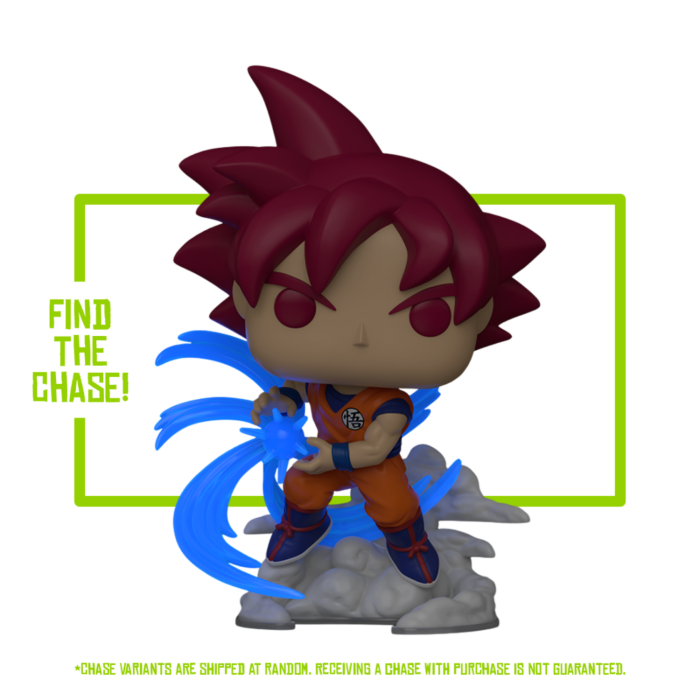 Funko Pop! Dragon Ball: Super - Super Saiyan God Goku (Kamehameha) #2491 - Chase Chance