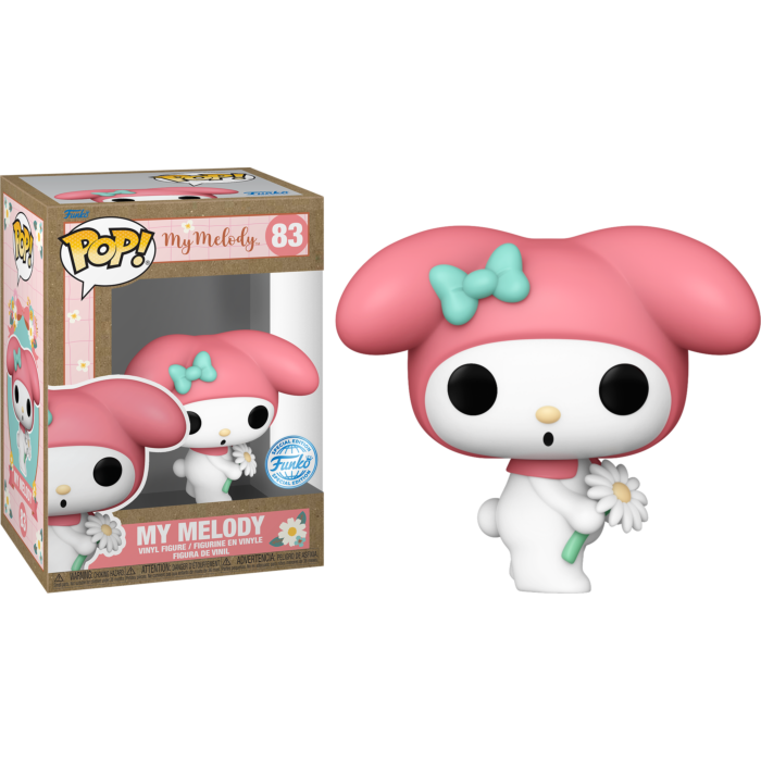 Funko Pop! Hello Kitty and Friends - My Melody with Flower #83 - Real Pop Mania