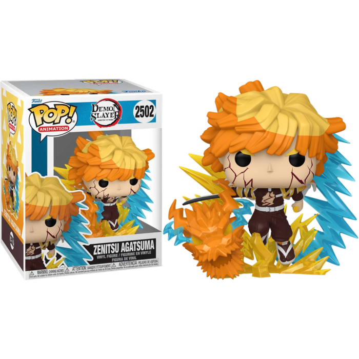 Funko Pop! Premium - Demon Slayer: Infinity Castle - Zenitsu Agatsuma #2502 - Chase Chance