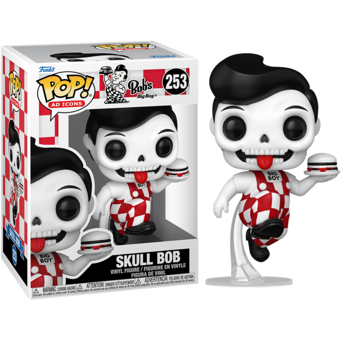 Funko Pop! Ad Icons: Bob's Big Boy Skull Bob #253