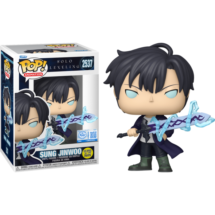 Funko Pop! Solo Leveling - Sung Jinwoo with Sword Glow in the Dark #2357