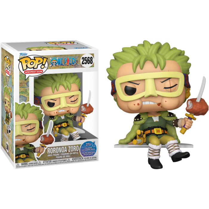 Funko Pop! Shelf Sitter - One Piece - Roronoa Zoro #2568